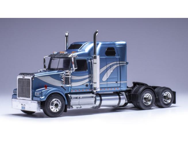 Western Star 4900 1997 Blauw Metallic - 1:43